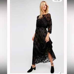 Free People Sybil Velvet Dress NEW